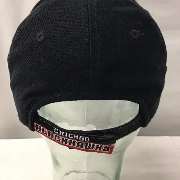 Jeremy Roenick Signed/Autographed Blackhawks Reebok Youth Face Off Headwear Blk - Picture 5 of 7